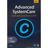 Advanced SystemCare 18 Pro - 1 PC 1 Year