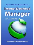 Internet Download Manager - 1 PC Lifetime