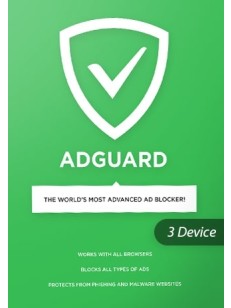 Adguard - 3 Devices - Lifetime