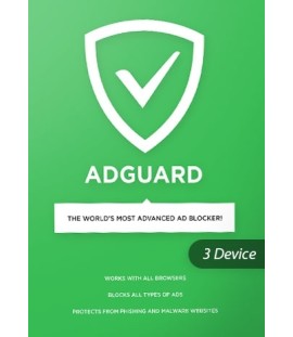 Adguard - 3 Devices - Lifetime