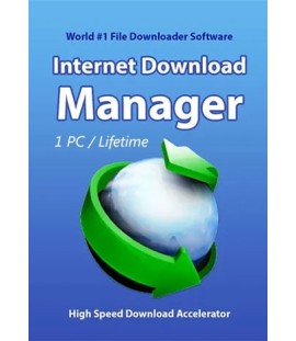 Internet Download Manager - 1 PC Lifetime